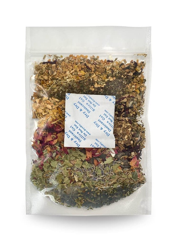 Well’s Oil Herbal Mix - 18 Essential Herbs for Hair Oil Infusion | Strengthens, Nourishes & Supports Fuller-Looking Hair | 100% Natural | Pack of 2 * 2.5 Oz