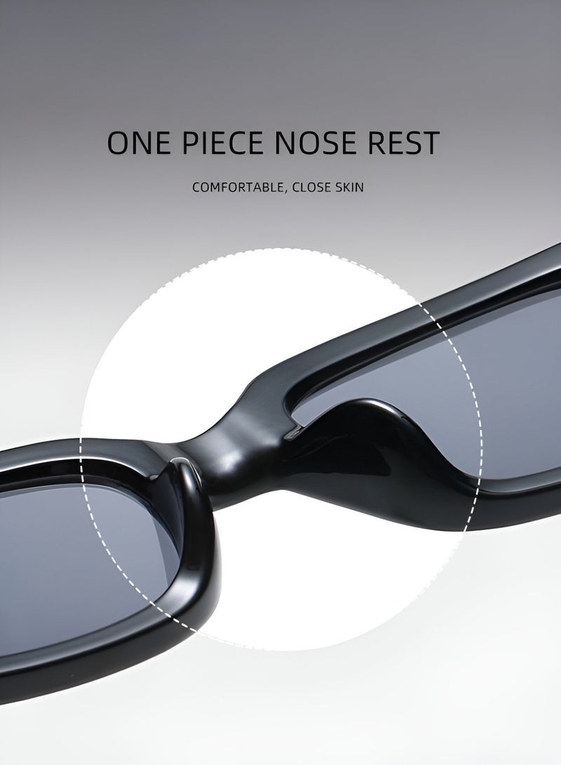 ريتي نظارة شمسية رجالي ونسائي بتصميم عصري وعدسات مستقطبة مع حماية من الأشعة فوق البنفسجية | نظارات موضة أنيقة للقيادة والسفر والرحلات والشاطئ والأنشطة الخارجية | خفيفة الوزن ومريحة - Image 5