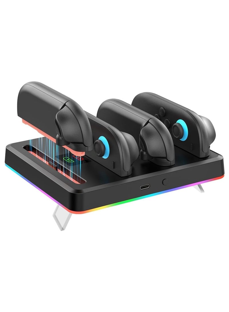 DOBE Controller Charger Dock Compatible with Nintendo Switch 2, LED Indicator, Wall Mount Type-C Port, Fast Charging Station Compact Neat Design, Must Have Switch 2 Accessories - Image 1