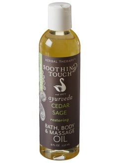 Soothing Touch SOOTHING TOUCH Cedar Sage Bath & Body Oil, 8 FZ 