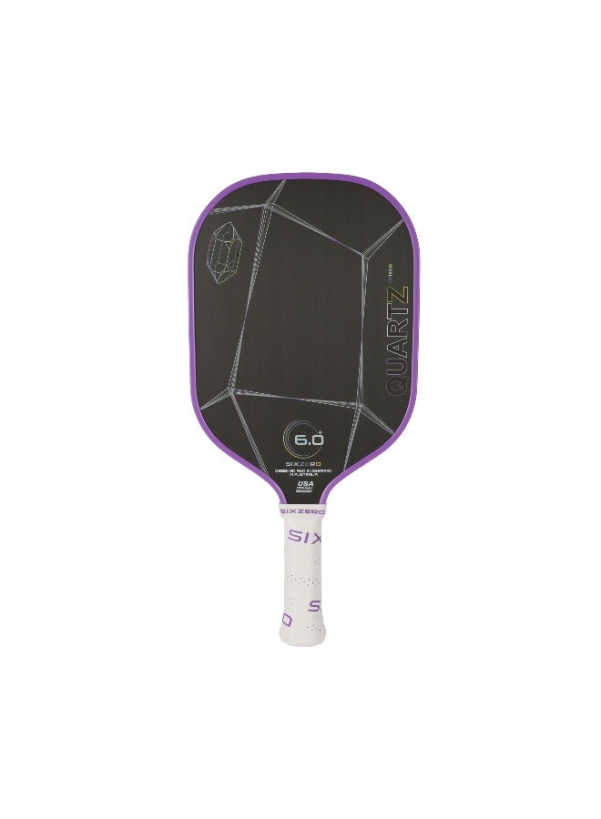 Six Zero Quartz Pickleball Paddle (Amethyst) - Image 1