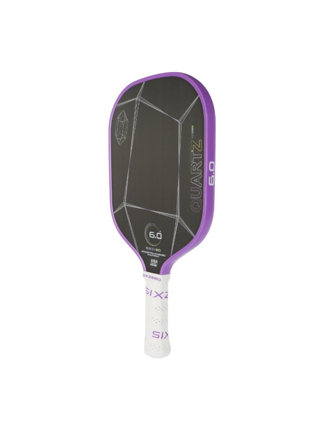 Six Zero Quartz Pickleball Paddle (Amethyst) - Image 2