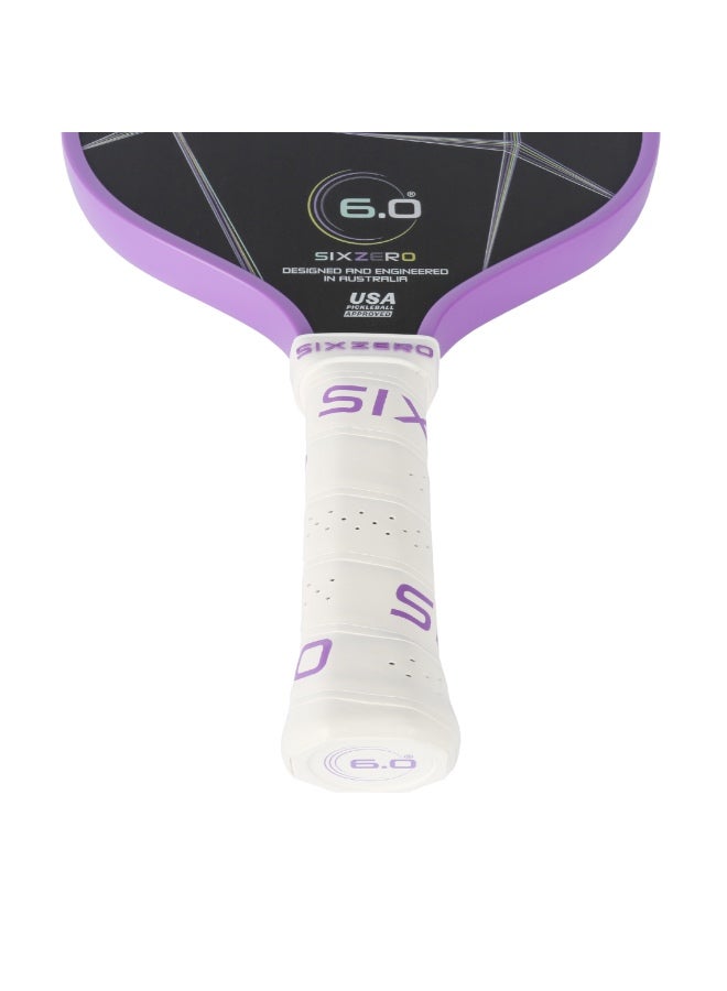 Six Zero Quartz Pickleball Paddle (Amethyst) - Image 4