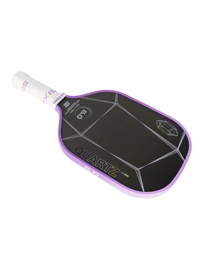 Six Zero Quartz Pickleball Paddle (Amethyst) - Image 5