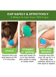 Lure Essentials Silicone Cupping Therapy Set Beginner Massage Cupping Cups for Cupping Therapy Cup Kit for Massage, Myofascial Release, Cellulite Reduction  - Image 5