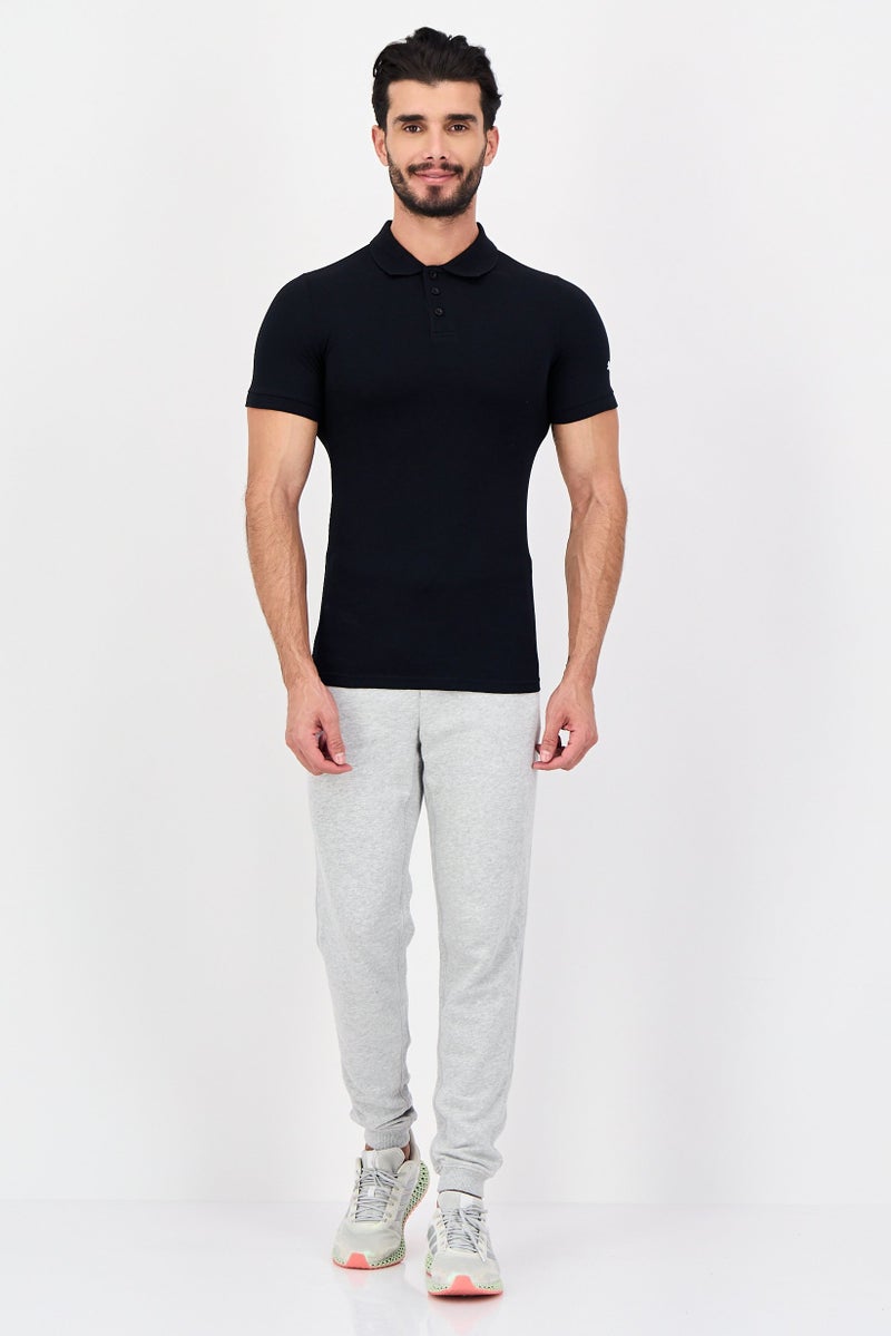 PUMA Men Sportswear Fit Short Sleeve Outdoor Polo Shirt, Black - Image 4