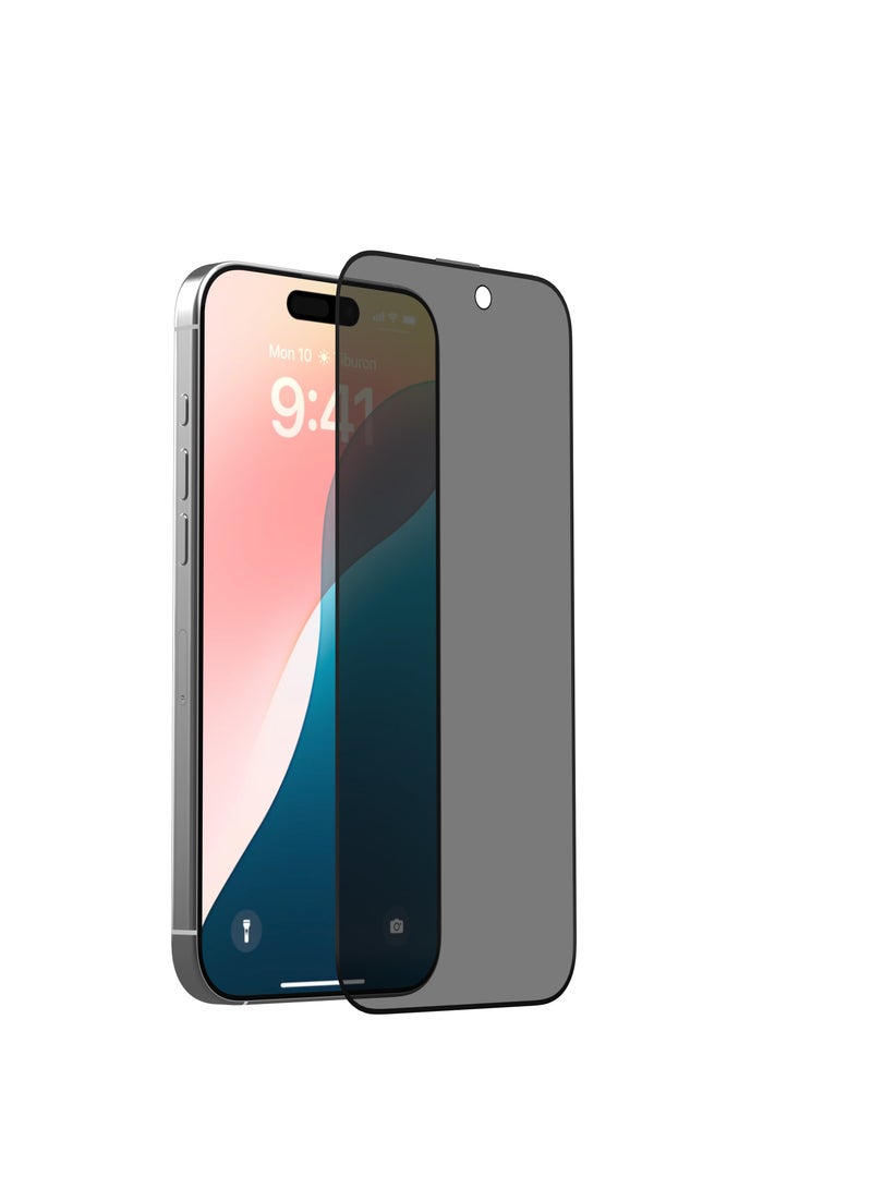 ديفيا حماية شاشة  ايفون 16 بلس لقافه  من ديفيا يضمن لك حماية الشاشة من الخدوش والصدمات مع الحفاظ على خصوصيتك الشخصية. بفضل الزجاج المقوى مرتين ويدعم التعرف السريع على بصمة الاصبع - Image 1