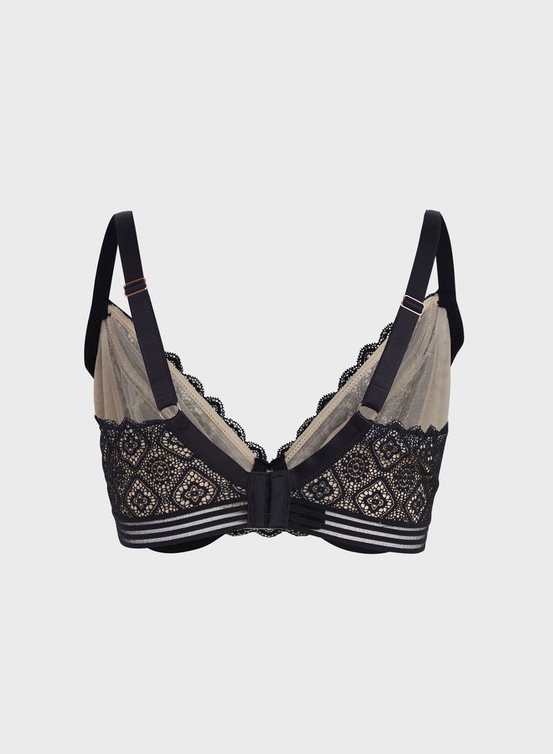 Dorina Lace Push Up Bra  - Image 2