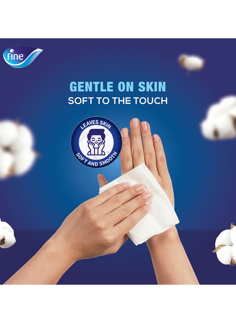 Fine Fluffy Facial Tissue 40 Packs x 200 Sheets x 2 Ply Sterilized Mega Saver Pack - Image 3