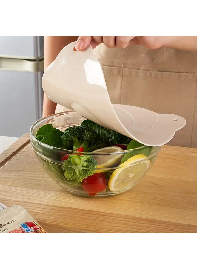 Model B Silicone Microwave Splatter Cover Set 6 Sizes Reusable Heat Resistant Food Lids - Image 5