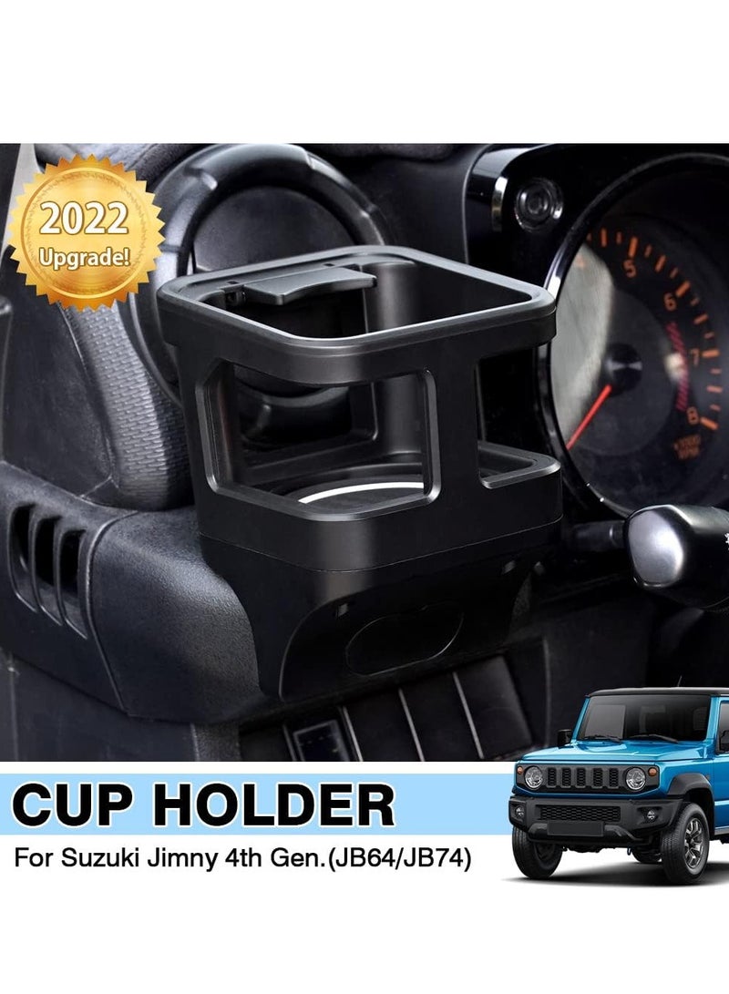 KASTWAVE Water Cup Holder Mount Bracket, Car Cup Coaster, Drinkes Support, Interior Accessories Suzuki Jimny 2019-2024 JB64 JB74 - Image 5