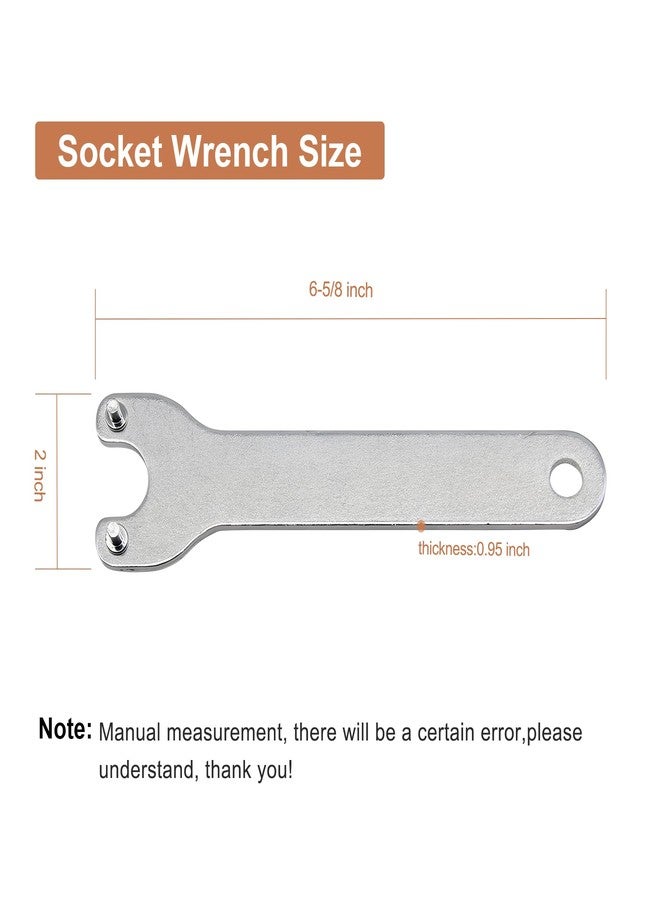 Powswopx 2 Pack N079326 Angle Grinder Wrench Replace Genuine Equipment for De-walt D28112, D28114, D28402, D28402B, D28402K, D28402N - Image 2