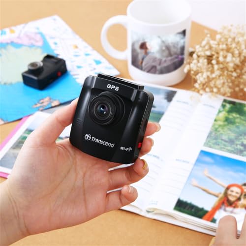 Transcend 64GB Dual Camera Dash Cam Front and Rear Inside 140 WideAngle 24 Display Builtin WiFi GPSGSensor Night Vision Loop Recording Parking Mode ADAS for Cars Taxi TSDP620A64G - Image 3