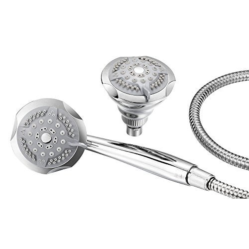 Dream Spa DreamSpa 19-Setting 3 way 2 in 1 Luxury Shower Combo System. Multi Function Shower-Head/Handheld Shower Combo Set by Top Brand Manufacturer - Image 3
