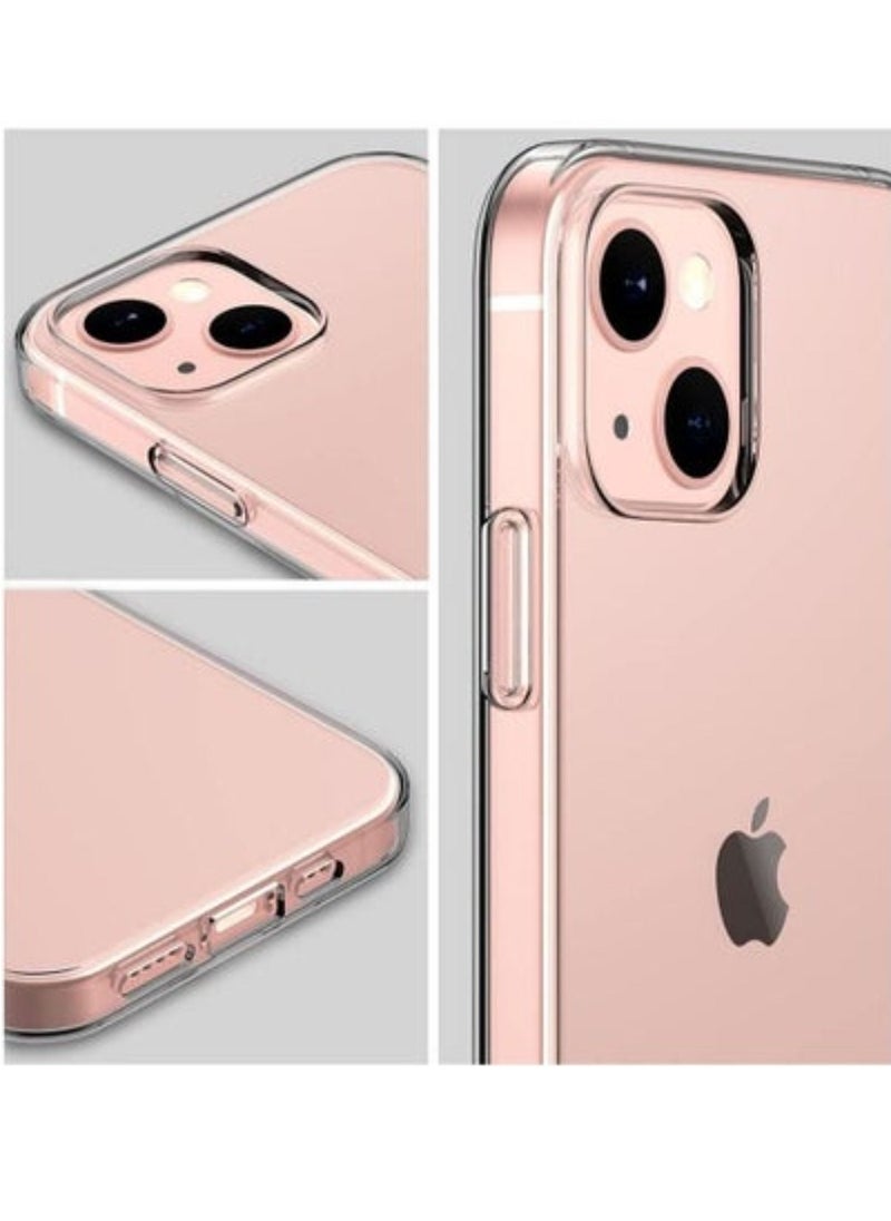 iPhone 14 Max Protective Case Clear TPU Soft Scratch-Resistant Anti-Drop Slim Thin Crystal Case Cover Compatible with iPhone 14 Max 6.7 Inch