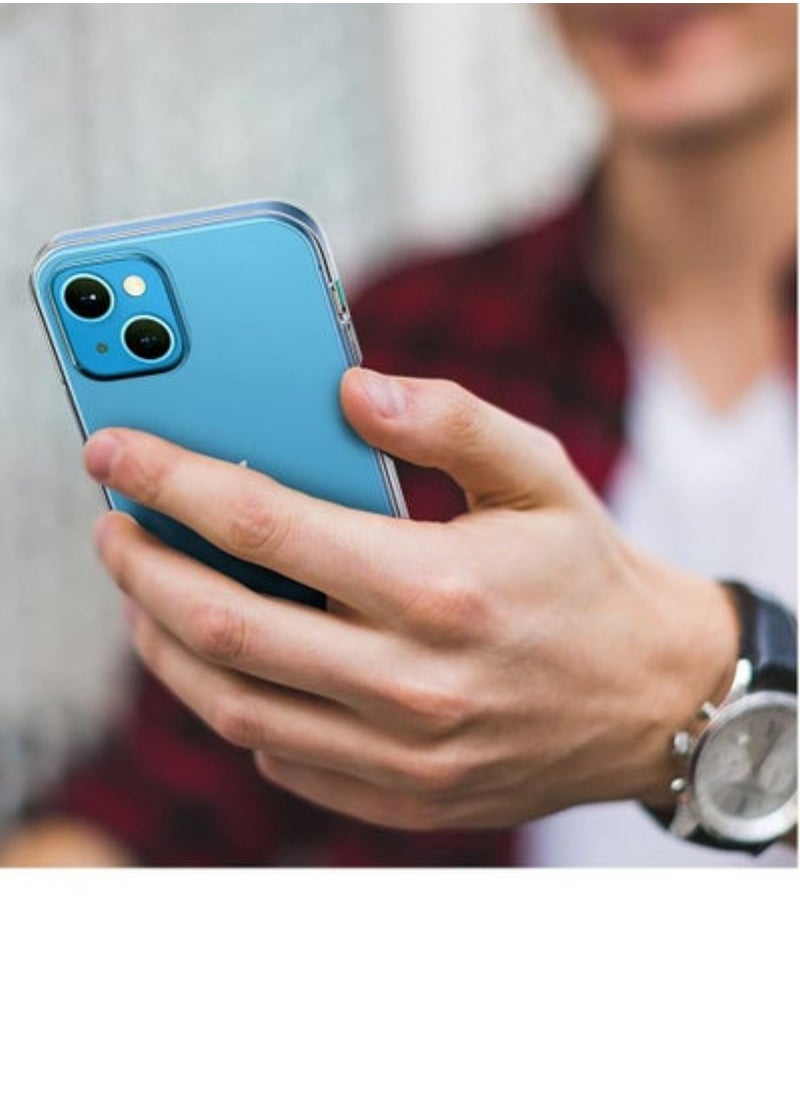 iPhone 14 Max Protective Case Clear TPU Soft Scratch-Resistant Anti-Drop Slim Thin Crystal Case Cover Compatible with iPhone 14 Max 6.7 Inch