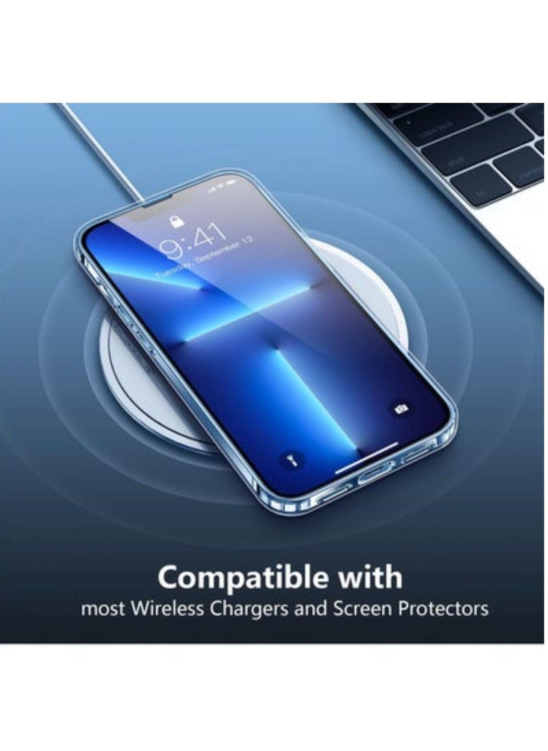 iPhone 14 Max Protective Case Clear TPU Soft Scratch-Resistant Anti-Drop Slim Thin Crystal Case Cover Compatible with iPhone 14 Max 6.7 Inch