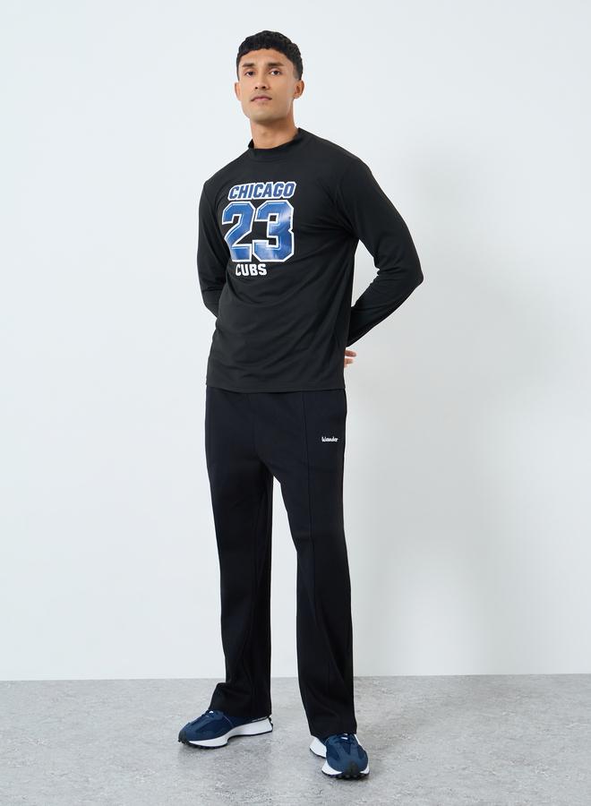 Take Two Black Chicago Cubs Graphic Slim Fit T-Shirt - Image 2