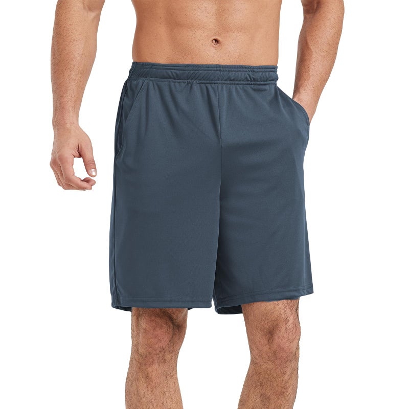 AKAWOOKO 5 Pack Men's Athletic Gym Shorts with Pockets Quick Dry Activewear Workout Running Shorts for Men - Image 2