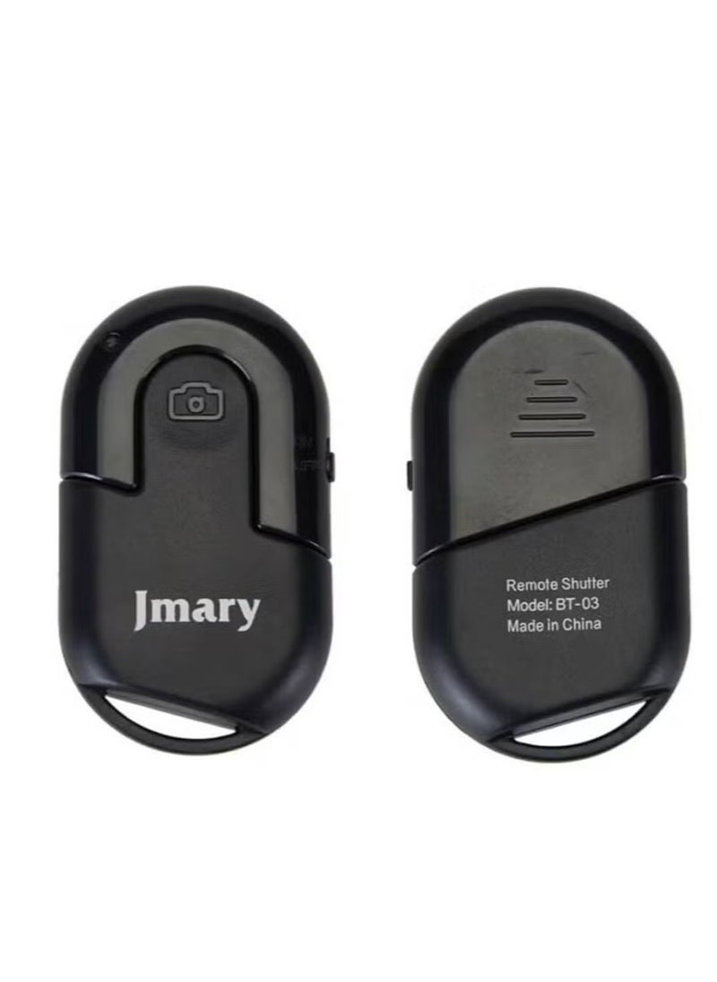 Jmary BT 03 Bluetooth Selfie Remote Shutter – Wireless Camera Controller for Smartphones with One-Click Photo & Video Capture, Compact and Lightweight Design, Universal Compatibility with iOS & Android – Ideal for Group Photos, Travel, and Vlogging  - Image 3