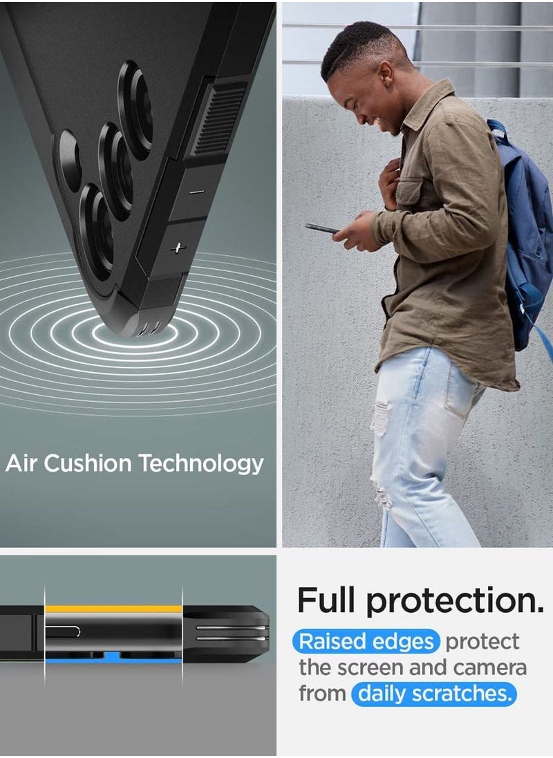 Spigen Tough Armor for Samsung Galaxy S23 Case Cover with Extreme Impact Foam - Black  - Image 5