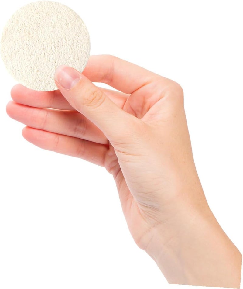 Public demand affordable quality PRETYZOOM Loofah Exfoliating Face Scrub Pads 15pcs, Natural Silk Gourd Facial Scrubber 5.5cm Diameter, Deep Cleansing Oil Control Pads for Women’s Skincare and Travel Use Long use oriented quality Minimal design Gulf popular simple design Diverse application fit Upgraded quality Dispersed regional warehouses Diverse operation compatible Low dust buildup Market mainstream color picks Simplified versatile design Modern look Elegant practical multi-option build Natural tone color options Integrated warehouse solution Diverse requirement fit Various color options Compact trendy practical build Wide range usage design Various fittings Land transit & shipment compatible Daily universal pick Upgraded general material Demand-based stock planning Diverse purchase options - Image 4