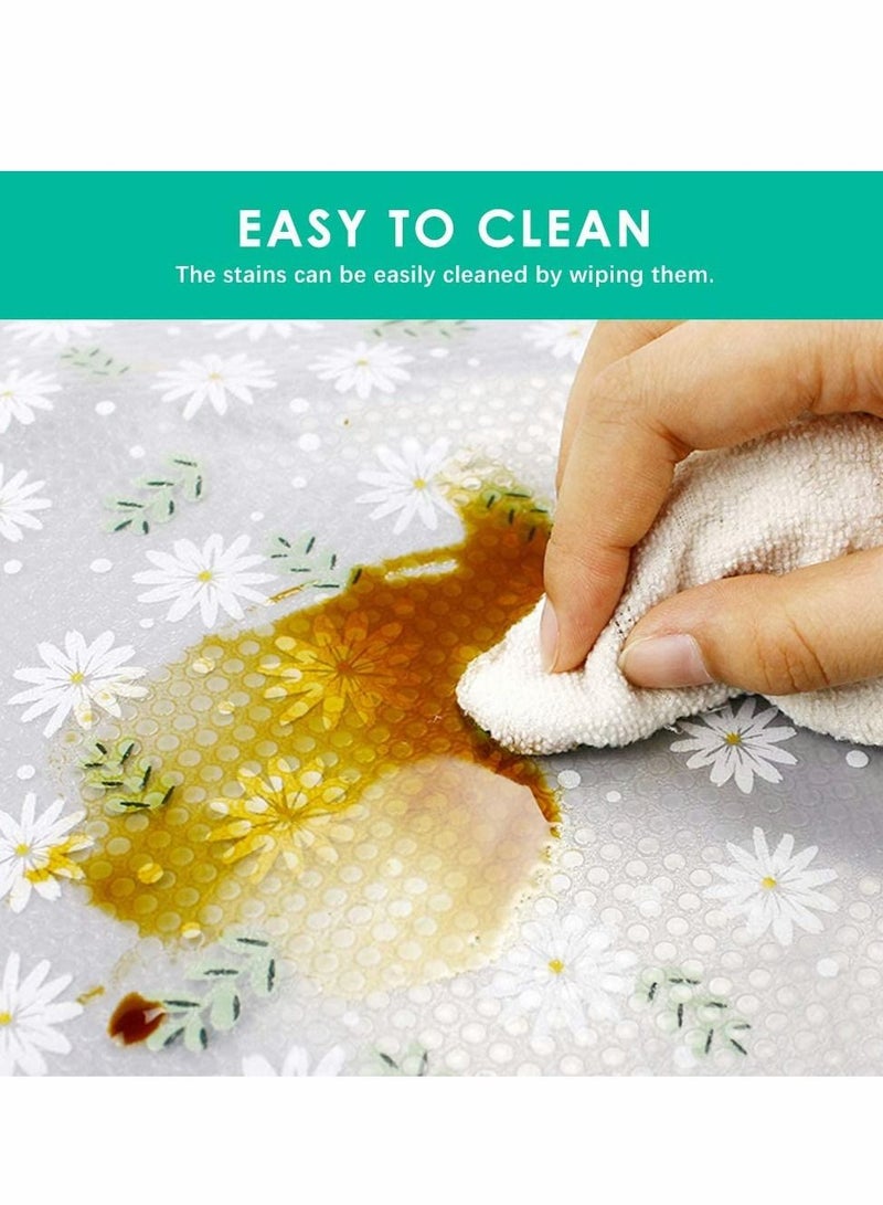 واي آند دي Kitchen Cabinet Liner, Shelf Paper Drawer, Cupboard, Non Adhesive Anti Mildew Slip Waterproof Drawer Mat for Home Office and (30x300cm) - Image 3