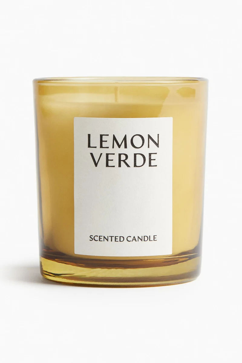 H&M Scented candle in a glass holder