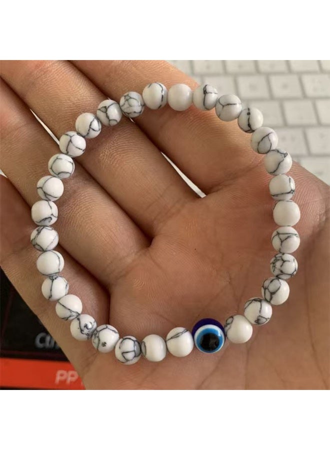 Goolsky Casual Style Beaded Stretch Bracelet Artificial Stone, Non-Magnetic, No Pendant, Unisex - Image 3