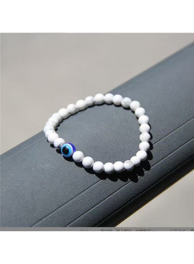 Goolsky Casual Style Beaded Stretch Bracelet Artificial Stone, Non-Magnetic, No Pendant, Unisex - Image 2