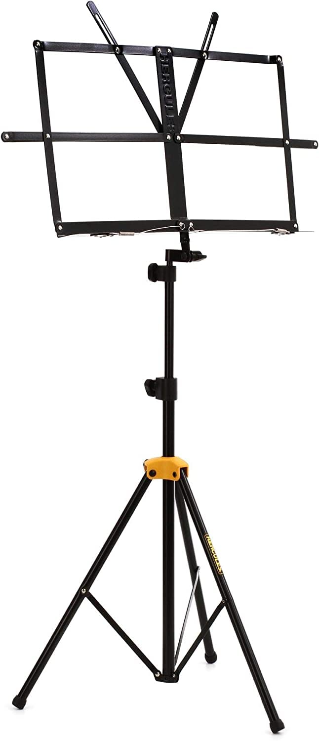 Hercules Stands BS050B EZ Desk Compact Folding Music Stand with Bag - Image 1