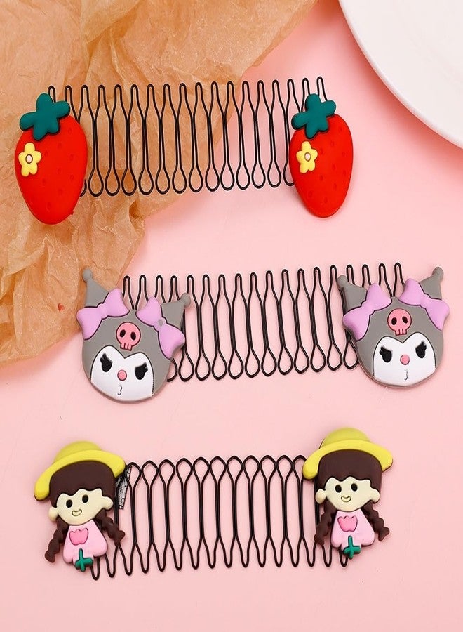 WECROO Cute Hair Accessories for Kids & Girls Invisible spiral Hair Clips, Hair Bands, Cute Pins & Clips for Baby Girls girl hair accessories, hair clip for baby girl & kids (Multicolor, Pack of 6) - Image 4