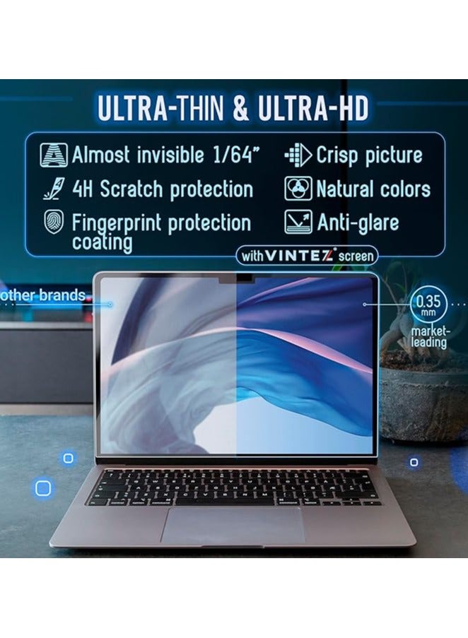erorex Magnetic Blue Light Screen Compatible With MacBook Pro 14" 2021, 2022, 2023, M1, M2, M3 Anti-Glare Anti-Blue Light Laptop Screen Protector Filter Blue Light Blocking Filter - Image 4
