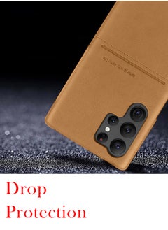 Wtech Excelle Series Cardcool Protection Shell Case Cover For Samsung Galaxy S24 Ultra 5G 2024 Brown  - Image 4