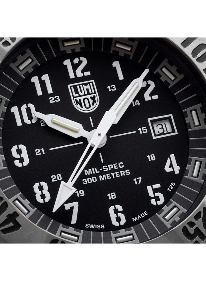 لومينكس ساعة يد رجالية بعقارب دائرية مطاطية .. -  مم - Image 5