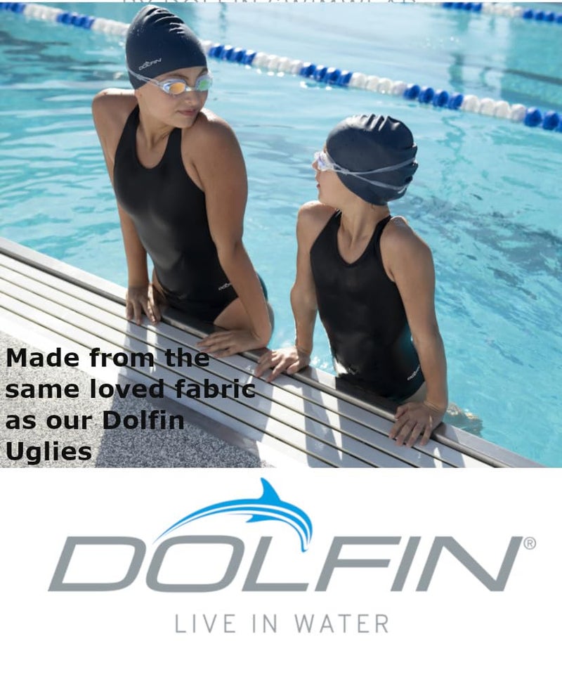 Dolfin Swimwear Athletic One Piece Swimsuit - Racerback Straps and Keyhole Back for Training, Sports, and Fitness (24, Royal) - Image 5