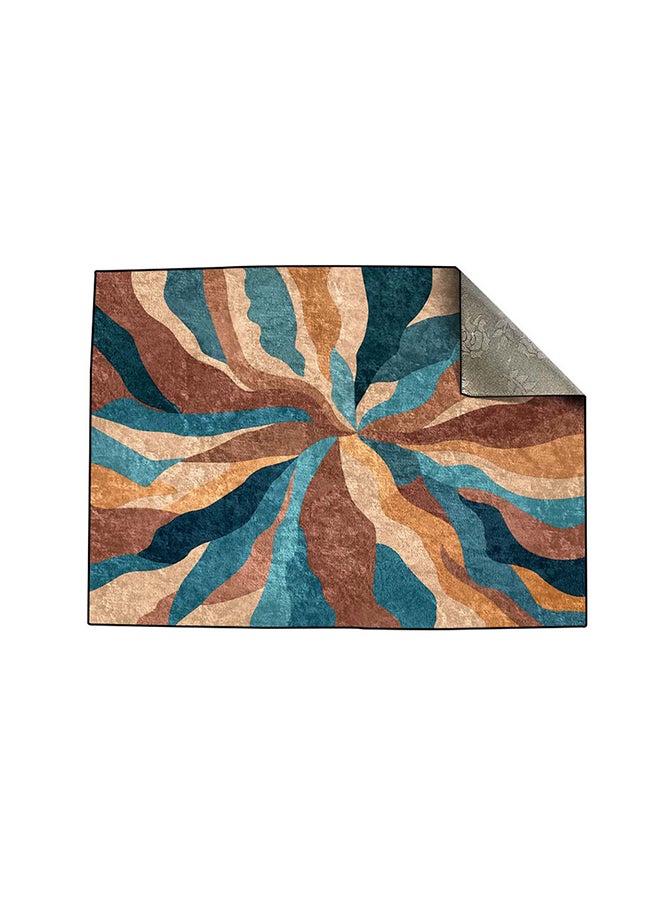 RIZARIES سجادة مركزية بتصميم المحيط، قماش، مستطيلة - Image 2