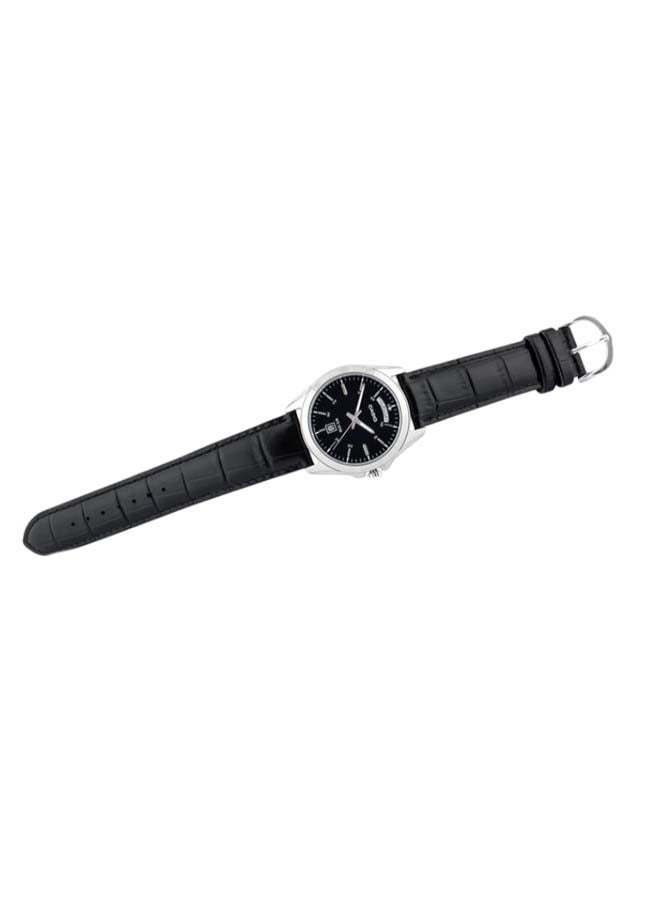 CASIO Men Classic Analog Watch MTP1370L-1A - 45 mm - Black - Image 4