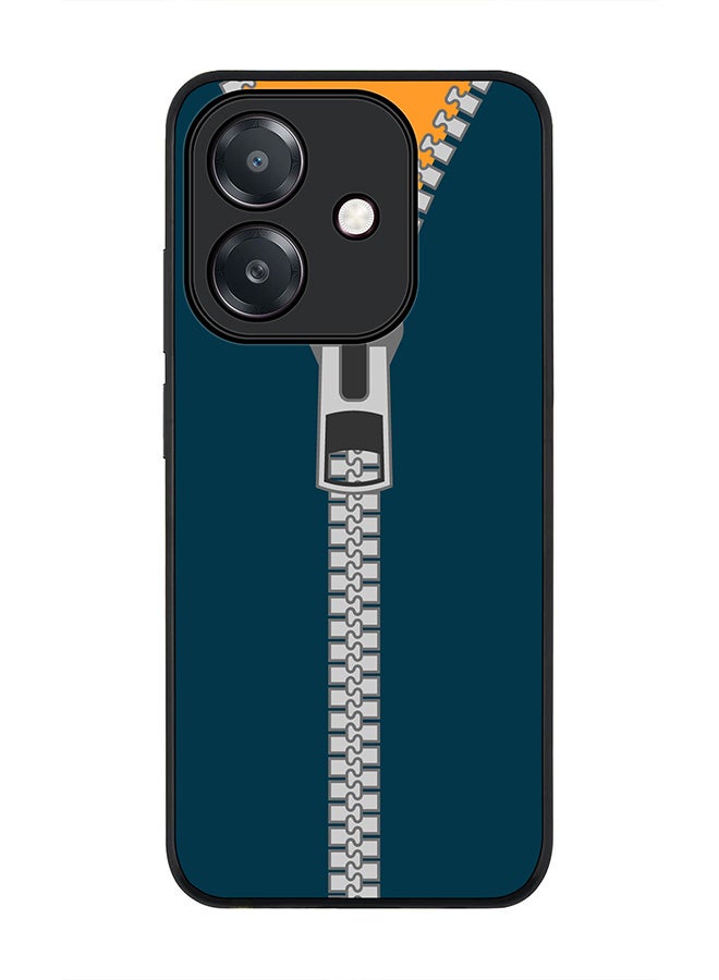 Stylizedd For Oppo A5i Case,Slim fit Camera Protection, Shockproof Thin Phone cover  - Zipper