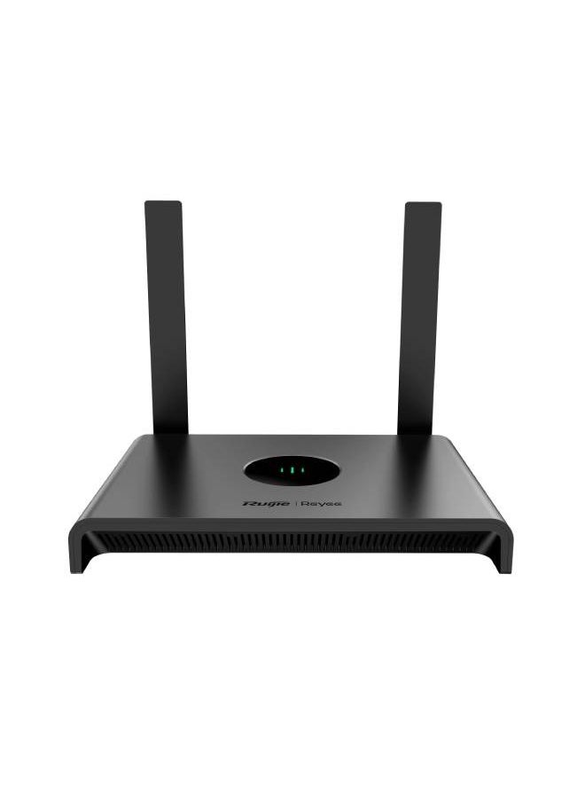 Ruijie - Ruijie N300 Wi-Fi 4 Wireless Router – 300Mbps | 2.4GHz | 1 WAN + 3 LAN Ports | Cloud Management - Image 1