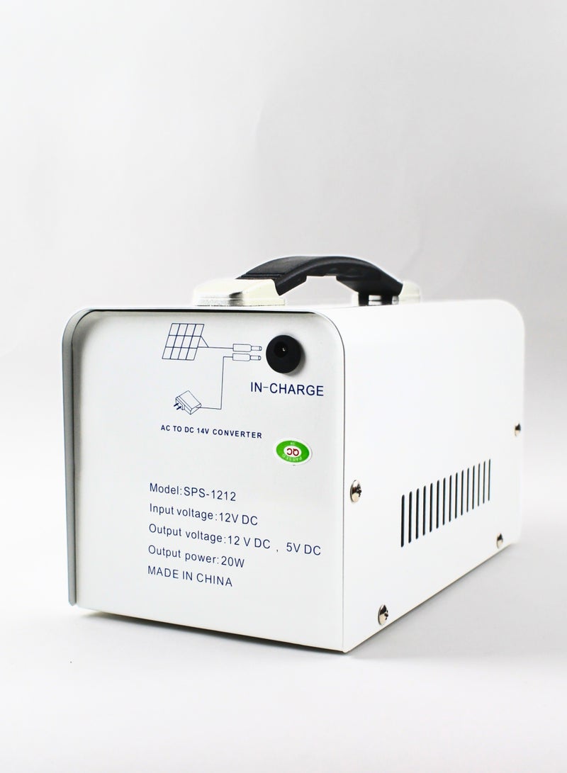 ACCEPT 20W Solar Power System with 4 x 3W LED Lights - Image 2