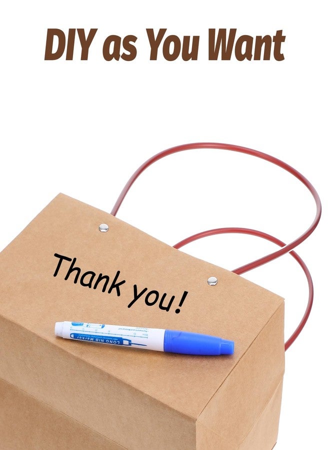 Limbeuuu 16-Pack Brown Paper Flower Gift Bags, Brown Bouquet Bag Box with Handle, Small Paper Carrier Tote Bags with Waterproof Lining for Floral Arrangements, Party Favor, Ultra Thick - Image 5