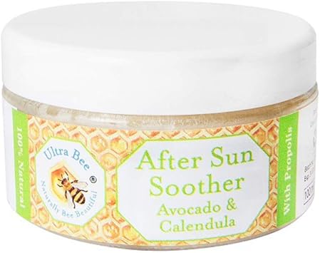 100 Natural After Sun Soother Avocado Honey Calendula 100ml