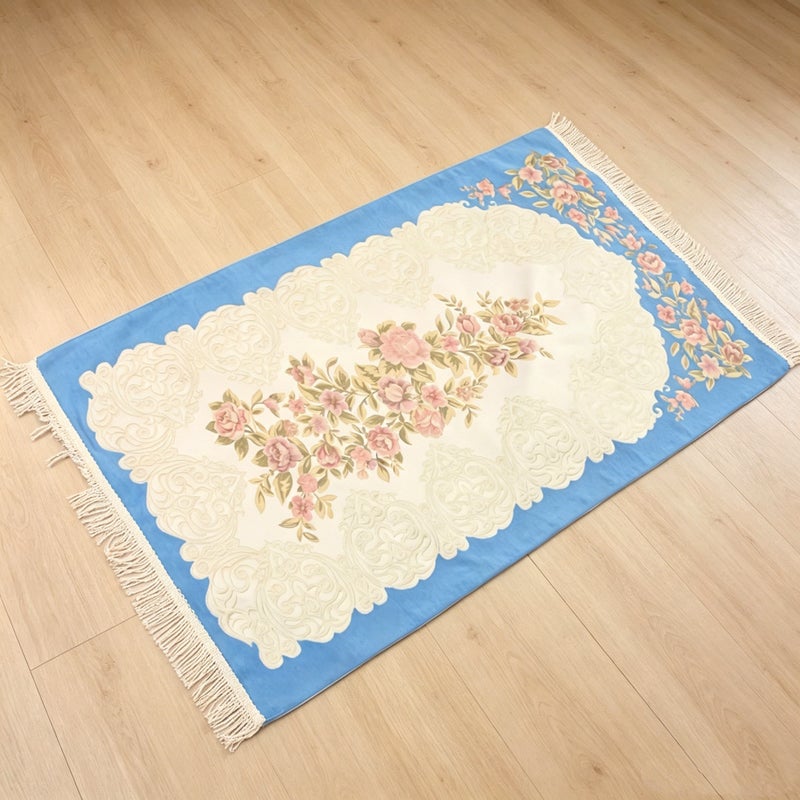 New Arrival 2026 Embroidered Chenille Tassel Rug, Double Layer Thickened Anti-Slip Floor Mat, Modern  Style - Image 3