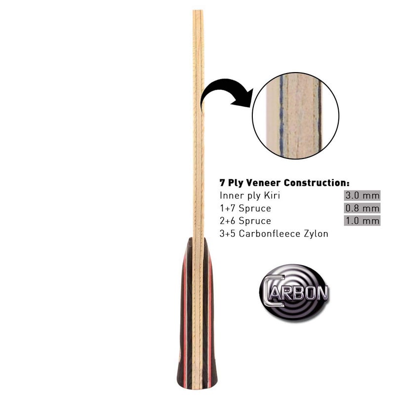 donic Ovtcharov True Carbon Powerful (90g) Table Tennis Blade - Image 3