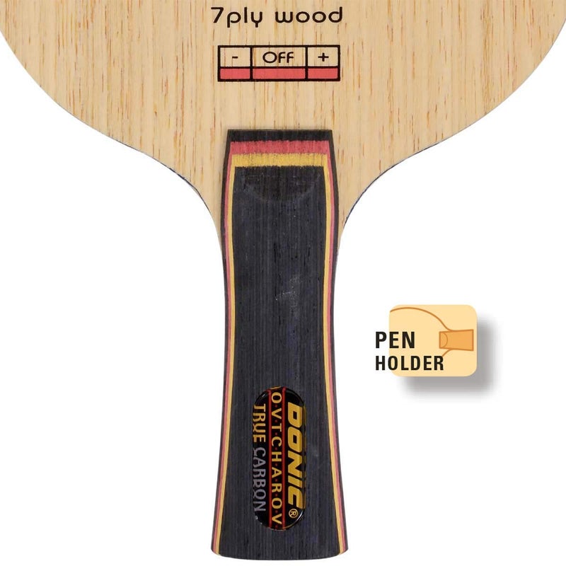 donic Ovtcharov True Carbon Powerful (90g) Table Tennis Blade - Image 2