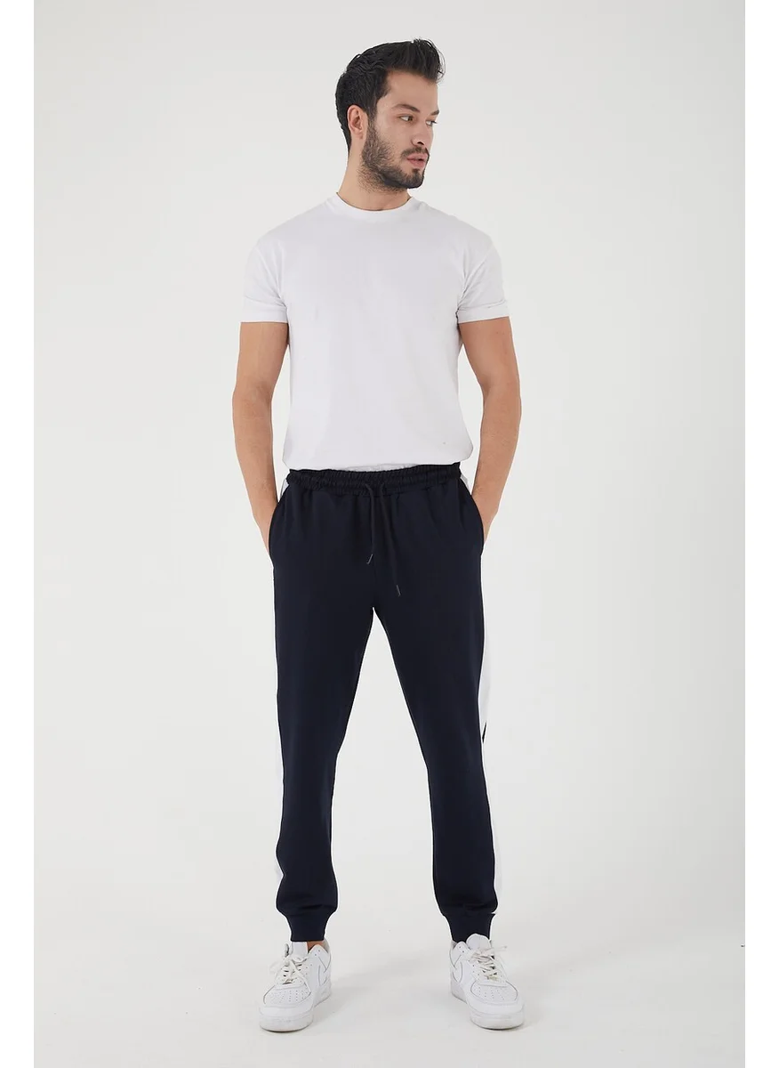 توينتي3 Twenty3 Men Regular Side Paneled Hem Ribbed Pocket Sweatpants