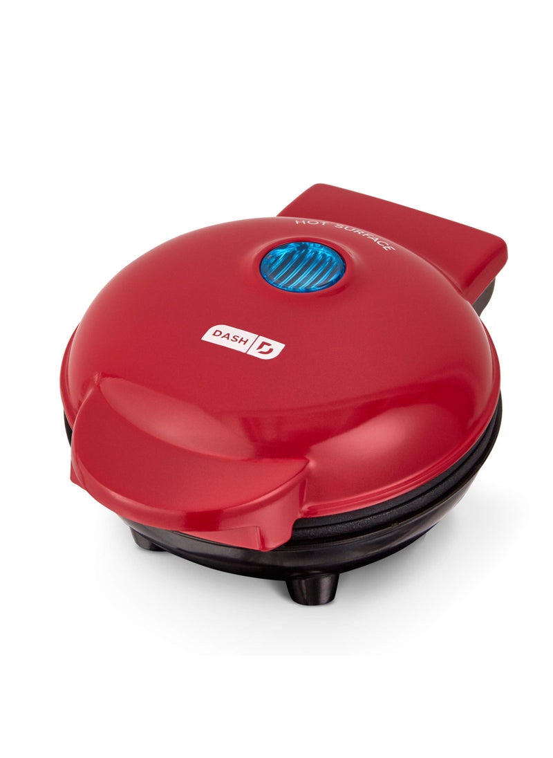 Dash DASH Mini Maker Portable Grill Machine  Panini Press for Gourmet Burgers Sandwiches Chicken  Other On the Go Breakfast Lunch or Snacks with Recipe Guide  Red 