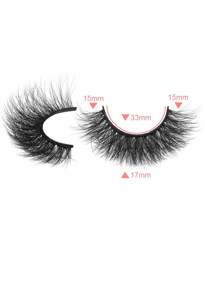 ALICROWN HAIR Alicrown Fluffy Mink Lashes, Faux Eyelashes 3D Volume Lashes Pack Handmade Dramatic Thick Crossed Fake Eyelashes Soft Reusable 10 Pairs  - Image 3