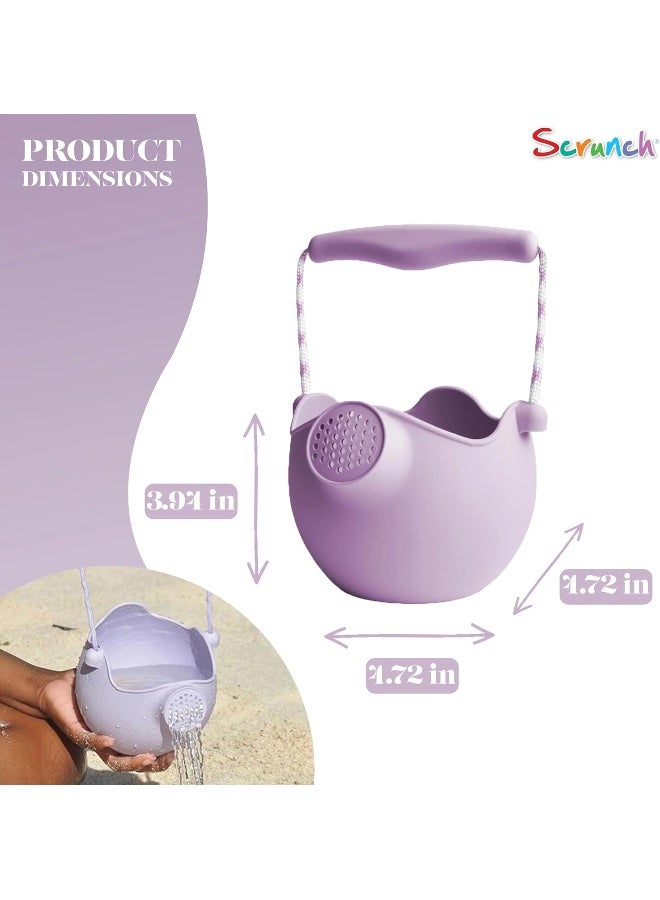Scrunch Watering Can - Light Purple Silicone - Image 2